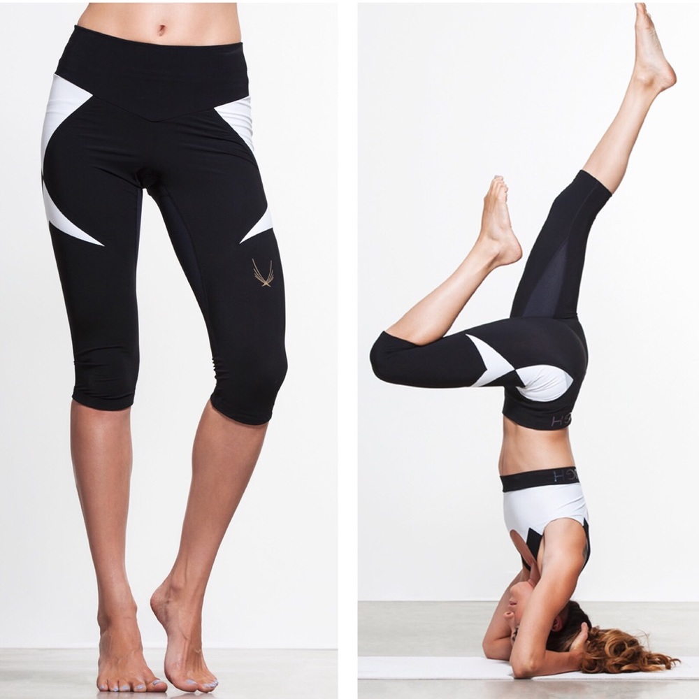 LUCAS HUGH - Pro Active Capri Leggings, Medium